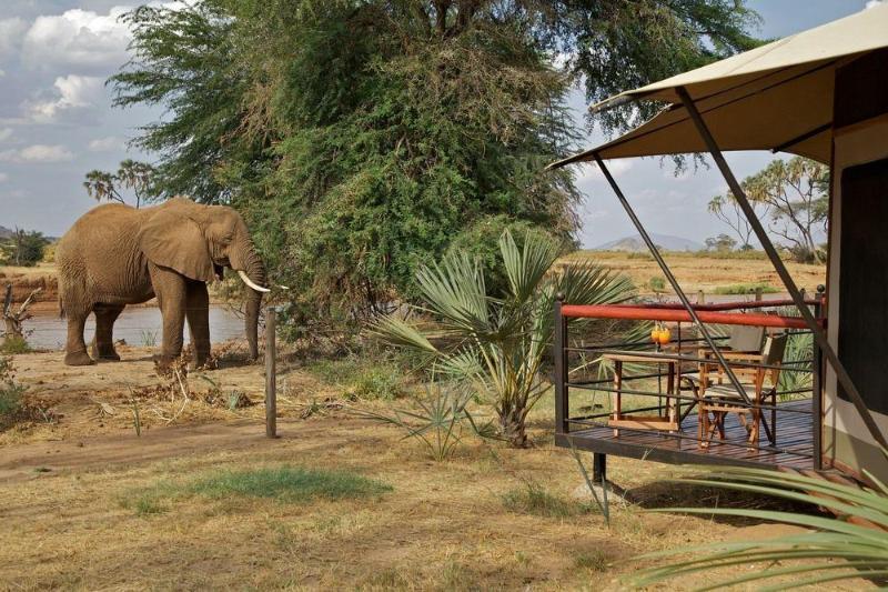 Отель Ashnil Samburu Camp Экстерьер фото